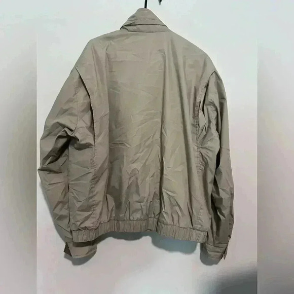 MEMBERS ONLY Mens Large MARINER Jacket Khaki Tan Size XL Long Sleeve - Picture 5 of 6
